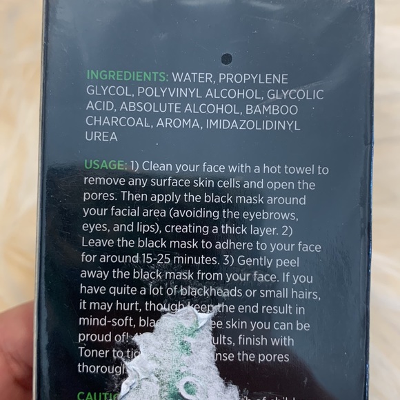 ⚡️host pic!⚡️Blackhead remover mask NIB - Picture 5 of 7